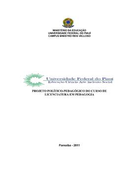 13 -  projeto político pedagógico - curso de pedagogia