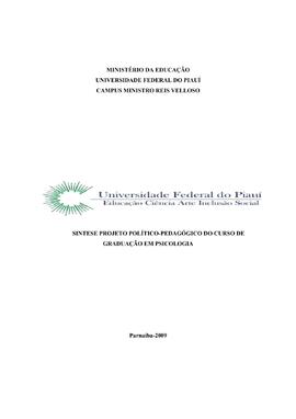 14 - projeto político pedagógico - curso de psicologia