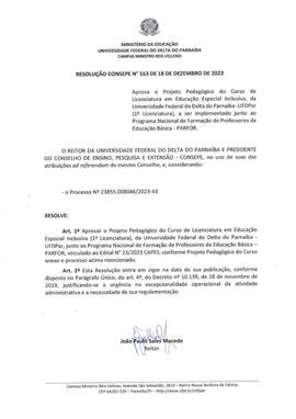 08 - projeto político pedagógico - educação especial inclusiva - PARFOR
